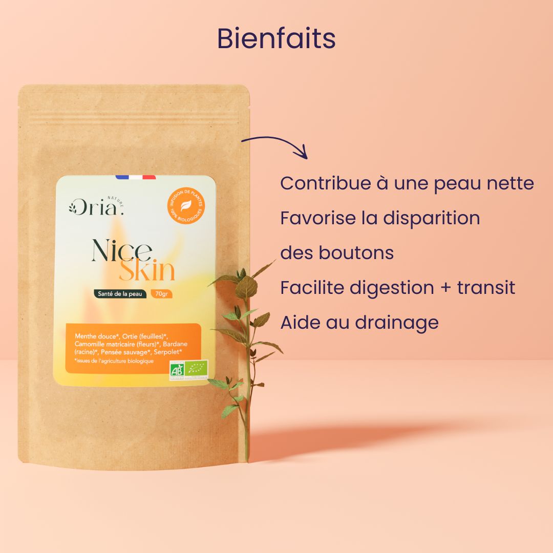 Jolie peau & Digestion - Infusion BIO Nice Skin