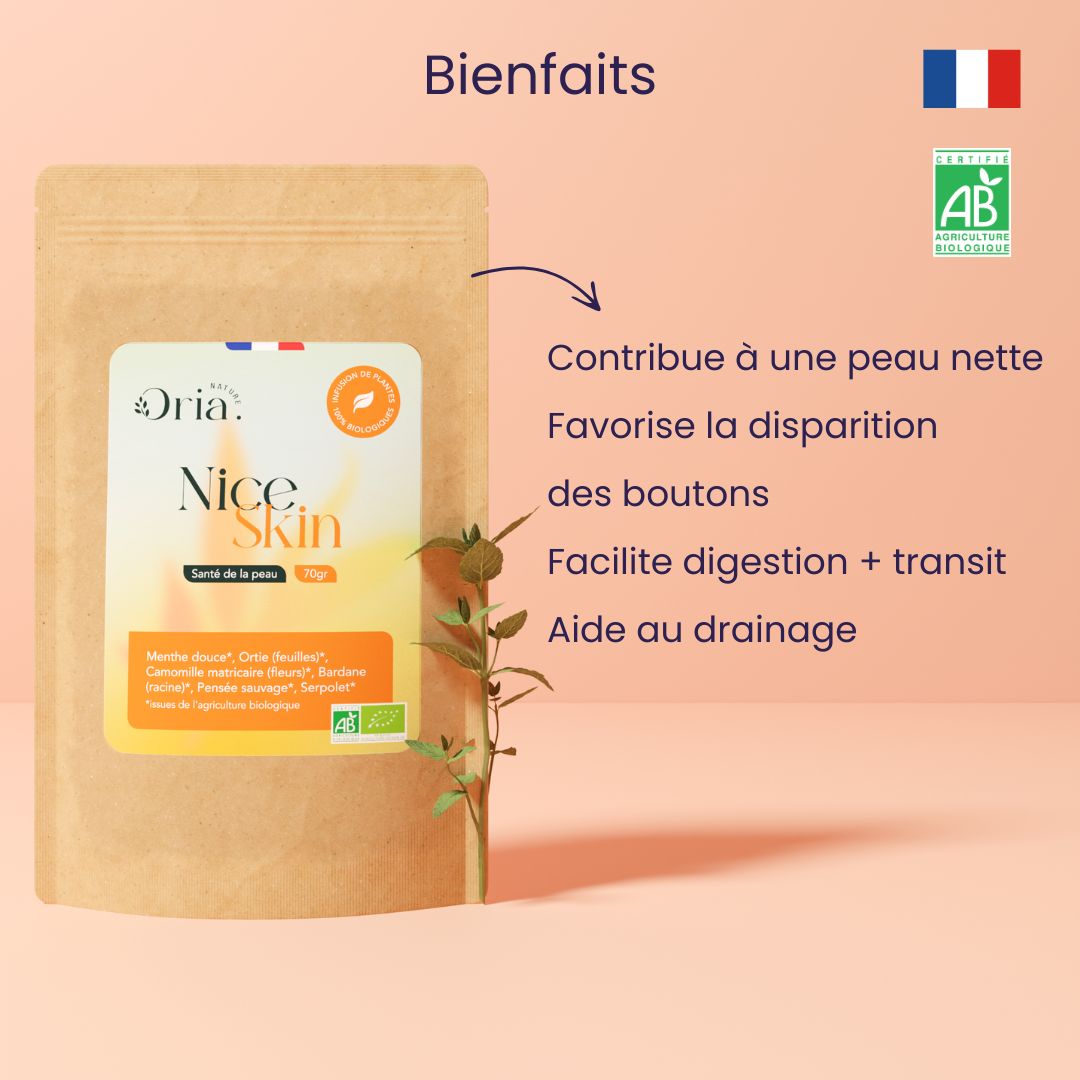 Jolie peau & Digestion - Infusion BIO Nice Skin