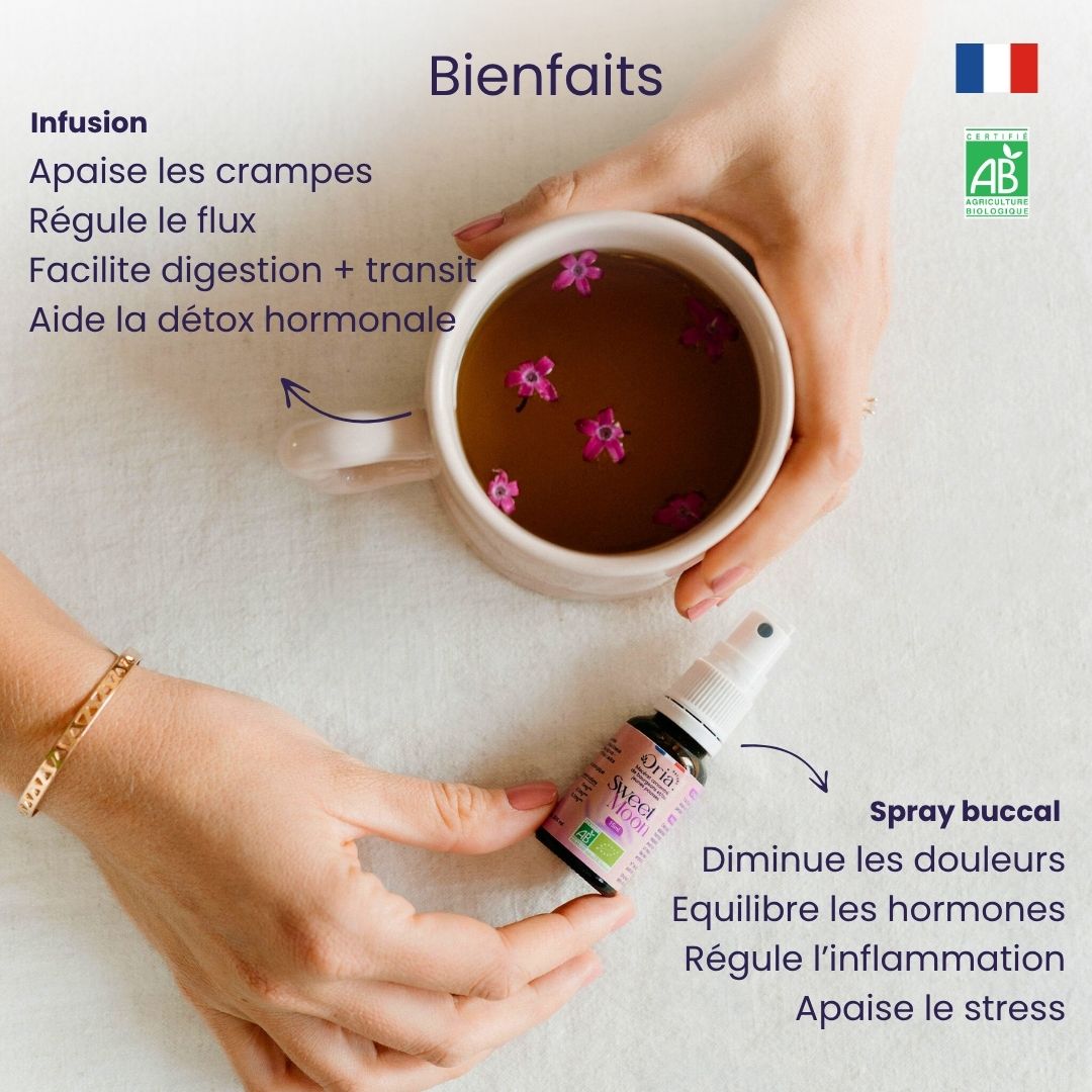 Règles douloureuses & Endométriose - Cure BIO Sweet Moon