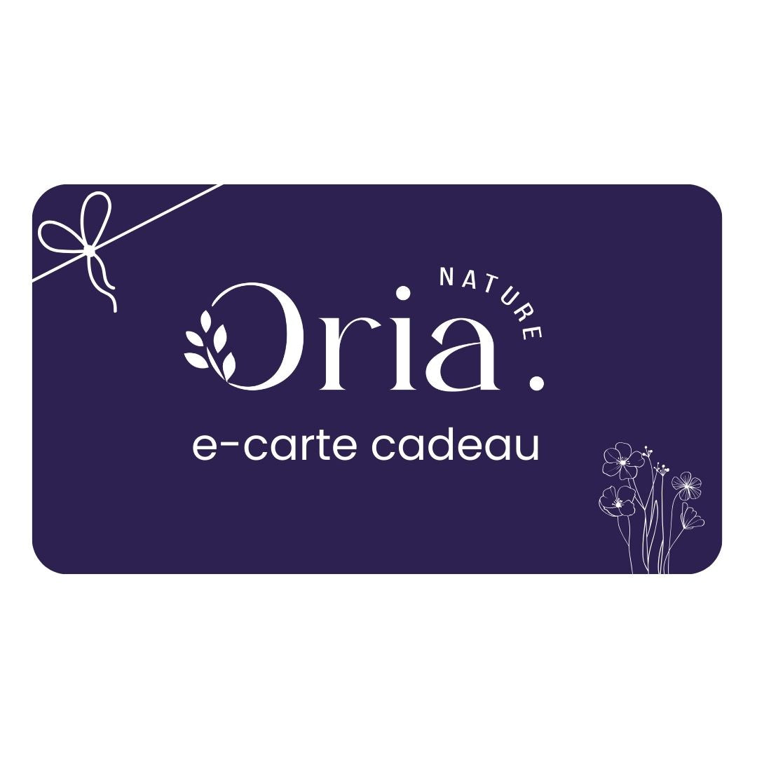E-Cartes cadeaux Oria Nature
