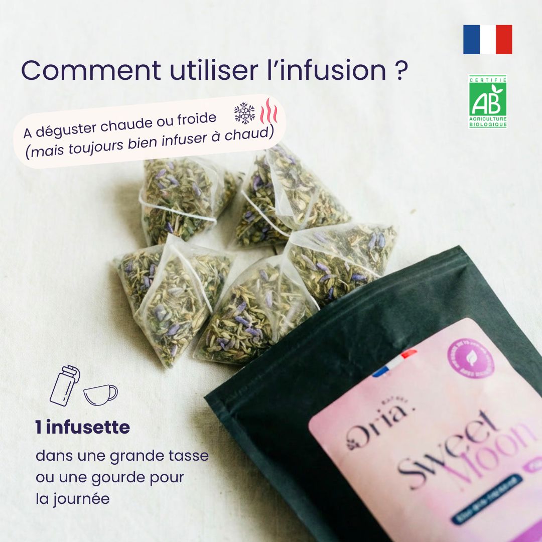 Règles douloureuses & Endométriose - Infusion BIO Sweet Moon