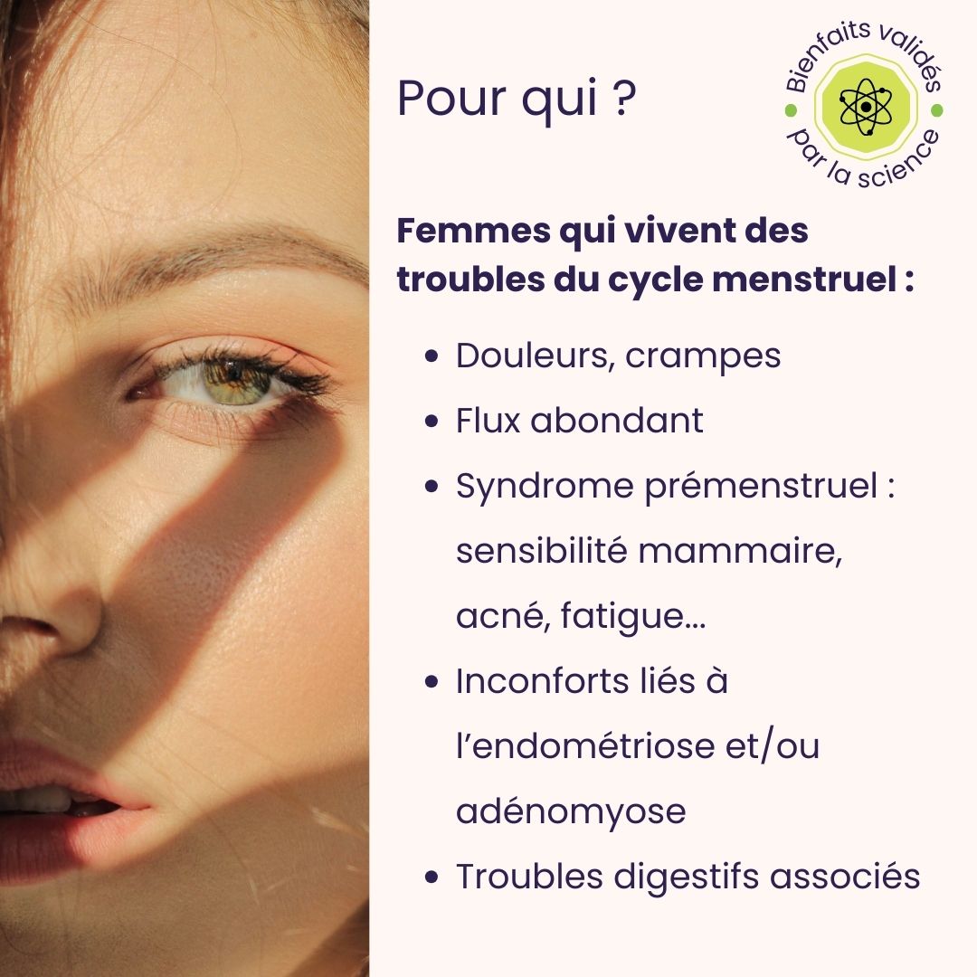 Règles douloureuses & Endométriose - Cure BIO Sweet Moon