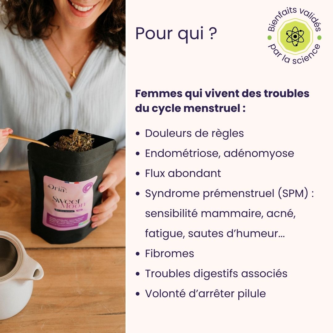 Règles douloureuses & Endométriose - Cure BIO Sweet Moon
